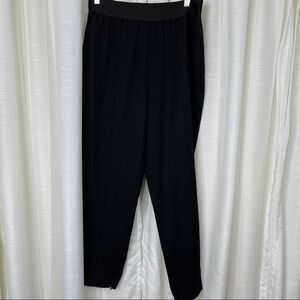 Everlane black cigarette black ankle zip pants